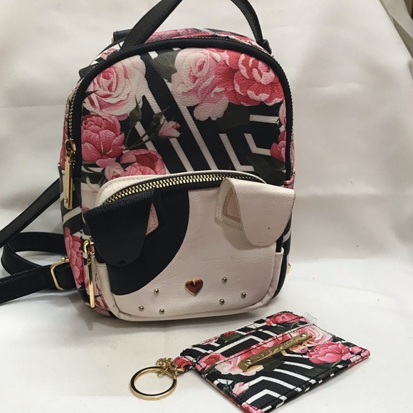 Betsey Johnson Handbags - Betsey Johnson small dog backpack